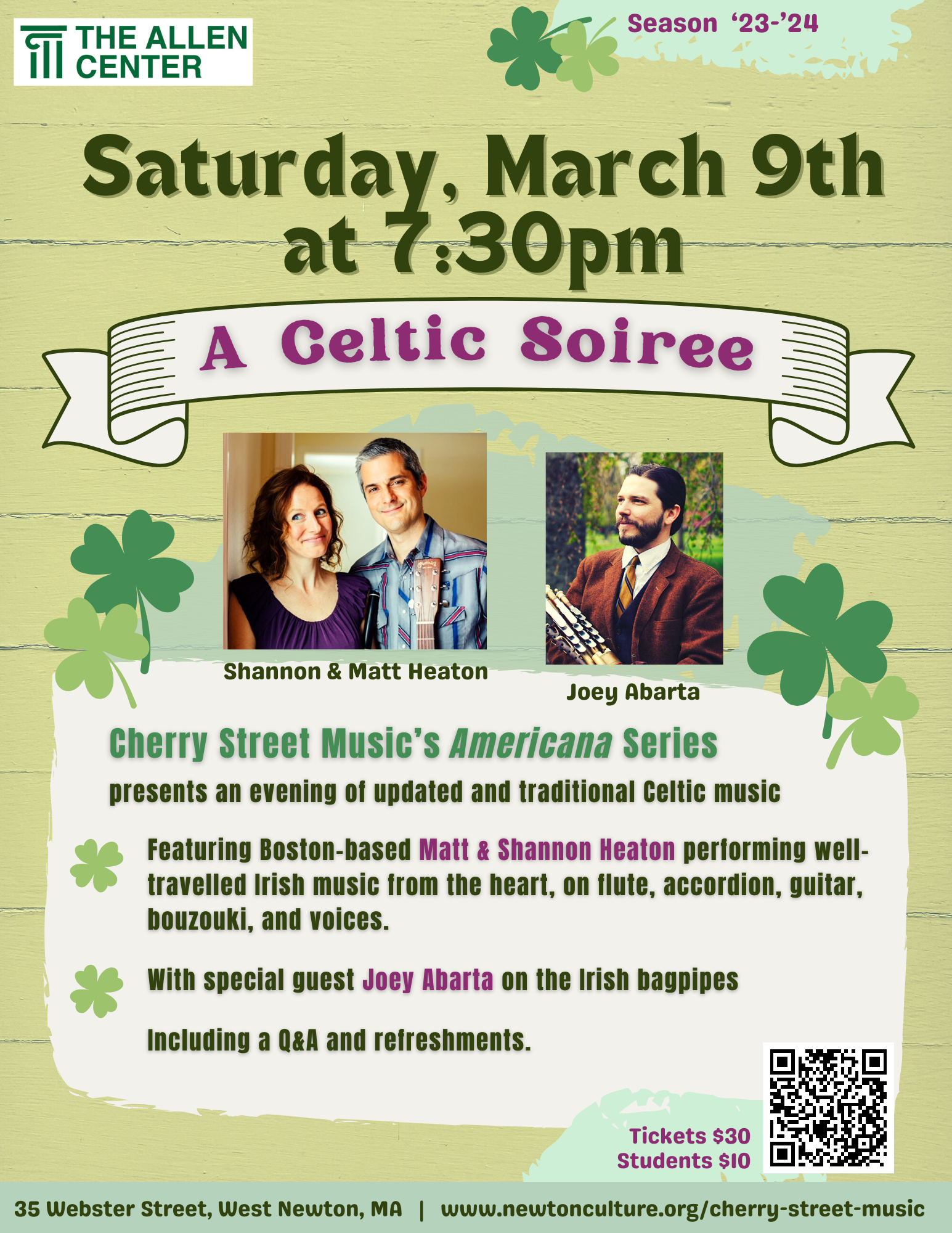 CSM celtic soiree full page